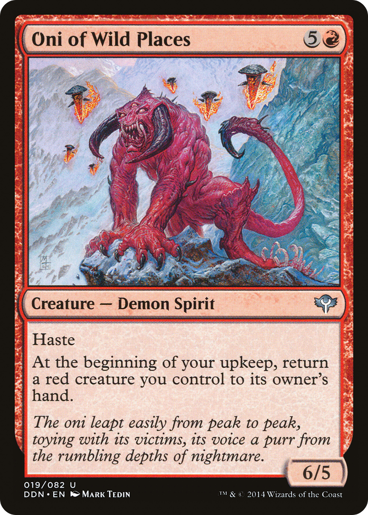 Oni of Wild Places [Duel Decks: Speed vs. Cunning] | Grognard Games