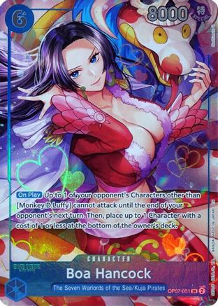 Boa Hancock (Seven Warlords of the Sea Binder Set) (OP07-051) - One Piece Promotion Cards Foil | Grognard Games