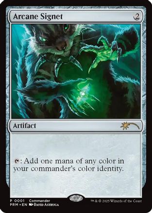 Arcane Signet (CommandFest 2025) (MFP-001) - MagicFest Cards | Grognard Games