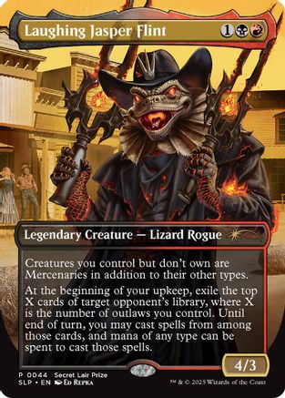 Laughing Jasper Flint (SLP-044) - Secret Lair Showdown | Grognard Games