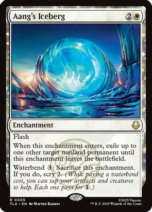 Aang's Iceberg (TLA-005) - Avatar: The Last Airbender Foil | Grognard Games