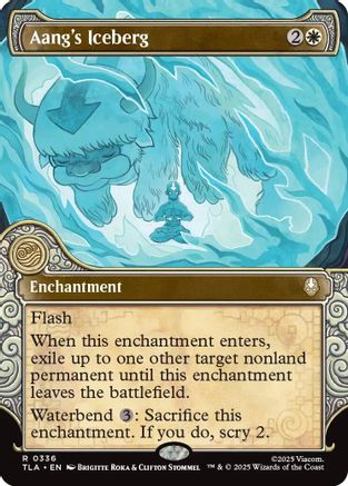 Aang's Iceberg (Showcase) (TLA-336) - Avatar: The Last Airbender Foil | Grognard Games