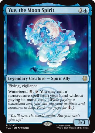 Yue, the Moon Spirit (TLA-083) - Avatar: The Last Airbender Foil | Grognard Games