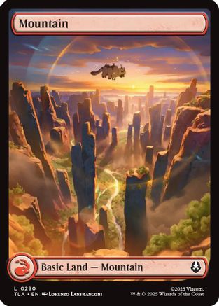 Mountain (290) (TLA-290) - Avatar: The Last Airbender Foil | Grognard Games