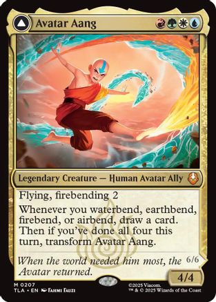 Avatar Aang (TLA-207) - Avatar: The Last Airbender Foil | Grognard Games