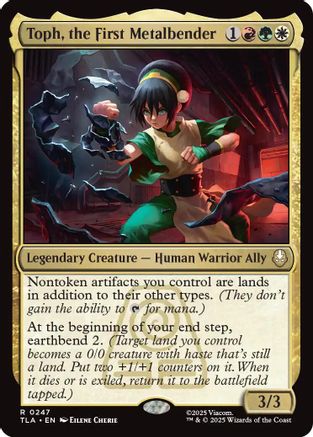 Toph, the First Metalbender (TLA-247) - Avatar: The Last Airbender | Grognard Games