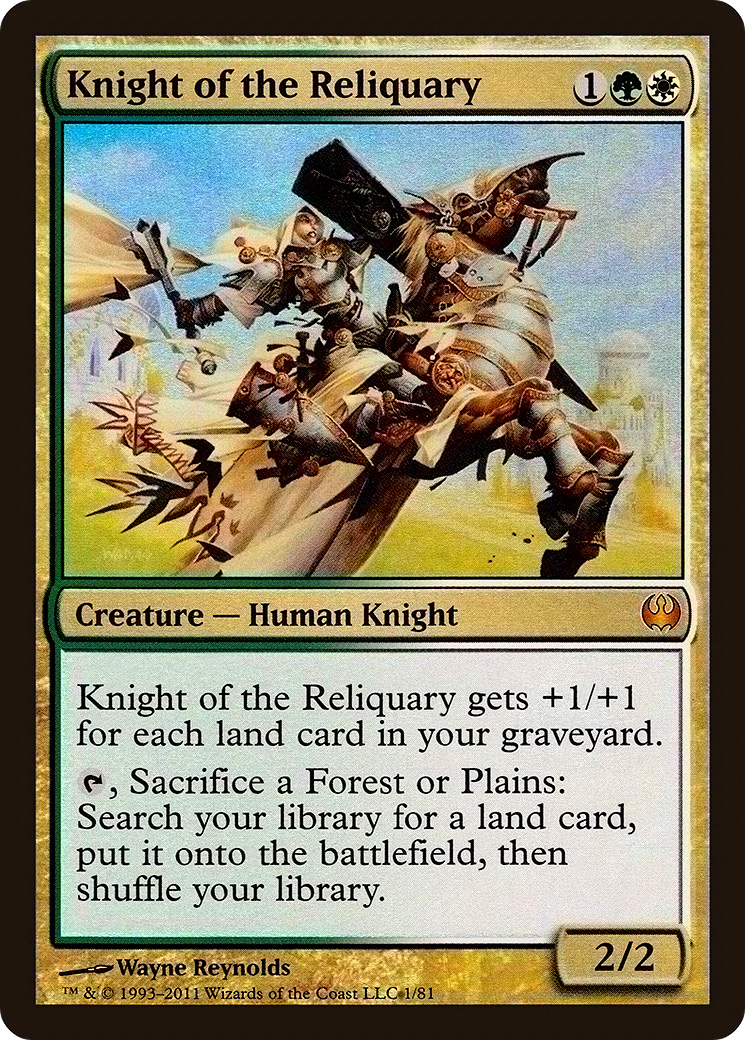 Knight of the Reliquary [Duel Decks: Knights vs. Dragons] | Grognard Games