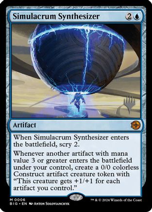 Simulacrum Synthesizer (PPEOE-006) - Promo Pack: Edge of Eternities Foil | Grognard Games