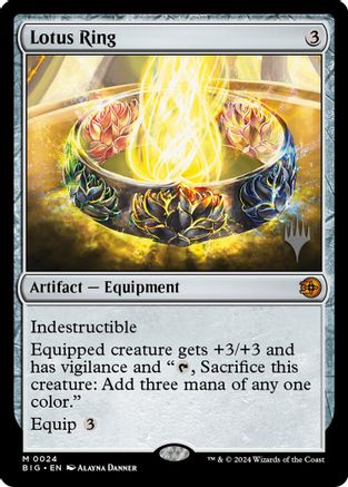 Lotus Ring (PPEOE-024) - Promo Pack: Edge of Eternities Foil | Grognard Games