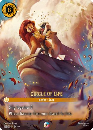 Circle of Life (Enchanted) (225/204) - Fabled Holofoil | Grognard Games