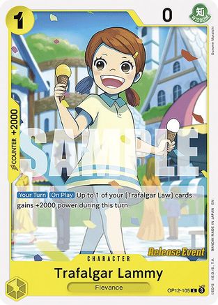 Trafalgar Lammy (OP12-105) - Legacy of the Master Release Event Cards | Grognard Games