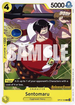 Sentomaru (OP12-104) - Legacy of the Master Release Event Cards | Grognard Games