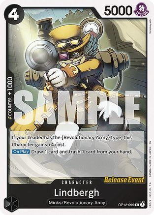 Lindbergh (OP12-095) - Legacy of the Master Release Event Cards | Grognard Games