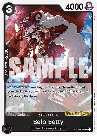Belo Betty (OP12-090) - Legacy of the Master Release Event Cards | Grognard Games