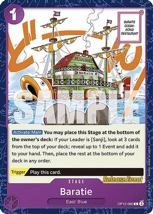 Baratie (OP12-080) - Legacy of the Master Release Event Cards | Grognard Games