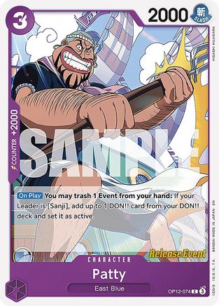 Patty (OP12-074) - Legacy of the Master Release Event Cards | Grognard Games