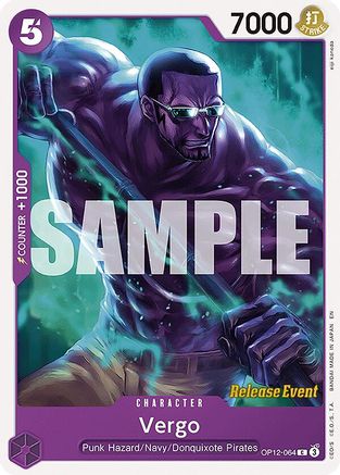 Vergo (OP12-064) - Legacy of the Master Release Event Cards | Grognard Games