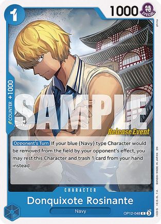 Donquixote Rosinante (048) (OP12-048) - Legacy of the Master Release Event Cards | Grognard Games