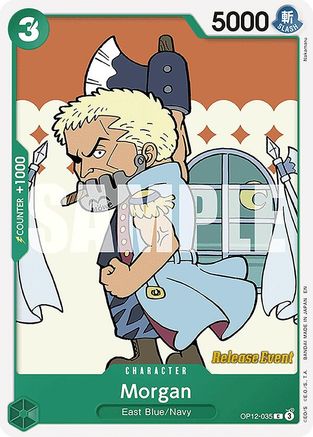 Morgan (OP12-035) - Legacy of the Master Release Event Cards | Grognard Games