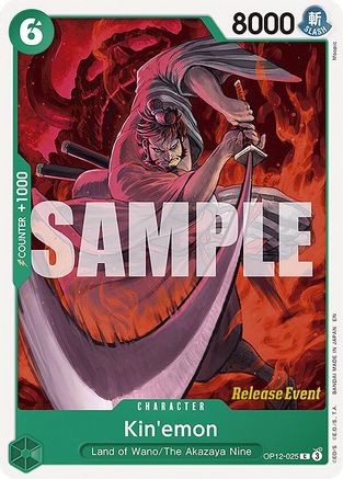 Kin'emon (OP12-025) - Legacy of the Master Release Event Cards | Grognard Games
