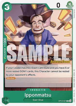 Ipponmatsu (OP12-021) - Legacy of the Master Release Event Cards | Grognard Games