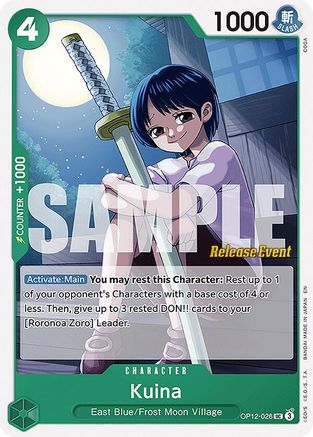 Kuina (OP12-026) - Legacy of the Master Release Event Cards | Grognard Games