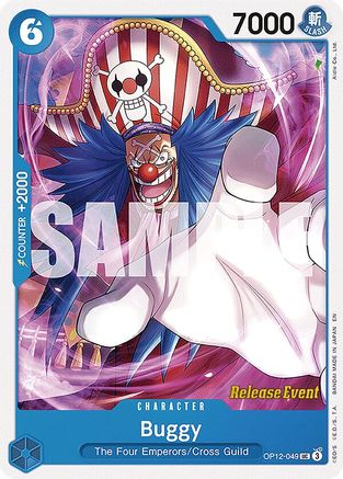 Buggy (049) (OP12-049) - Legacy of the Master Release Event Cards | Grognard Games