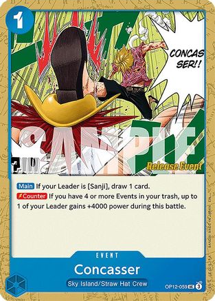 Concasser (OP12-059) - Legacy of the Master Release Event Cards | Grognard Games