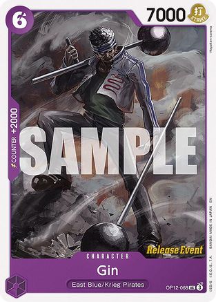 Gin (OP12-068) - Legacy of the Master Release Event Cards | Grognard Games