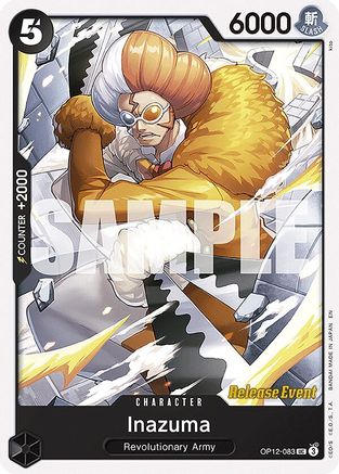 Inazuma (OP12-083) - Legacy of the Master Release Event Cards | Grognard Games