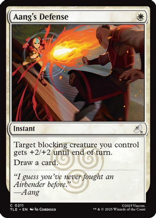 Aang's Defense (TLE-211) - Avatar: The Last Airbender: Eternal-Legal | Grognard Games