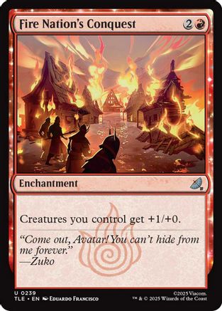 Fire Nation's Conquest (TLE-239) - Avatar: The Last Airbender: Eternal-Legal | Grognard Games