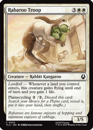 Rabaroo Troop (TLA-032) - Avatar: The Last Airbender Foil | Grognard Games