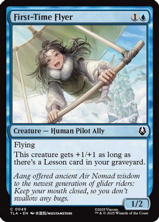First-Time Flyer (TLA-049) - Avatar: The Last Airbender Foil | Grognard Games