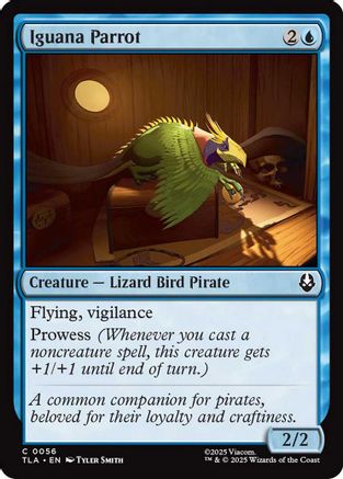 Iguana Parrot (TLA-056) - Avatar: The Last Airbender Foil | Grognard Games