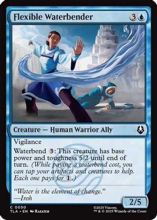 Flexible Waterbender (TLA-050) - Avatar: The Last Airbender Foil | Grognard Games