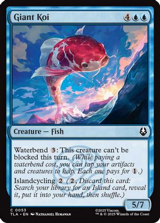 Giant Koi (TLA-053) - Avatar: The Last Airbender | Grognard Games