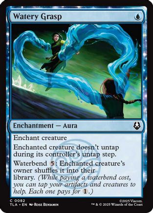 Watery Grasp (TLA-082) - Avatar: The Last Airbender Foil | Grognard Games