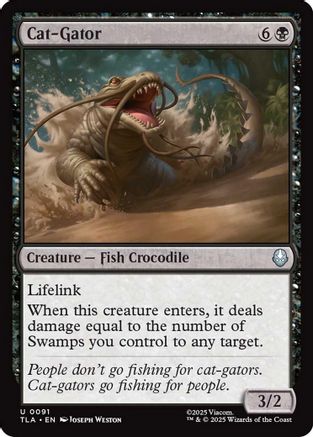 Cat-Gator (TLA-091) - Avatar: The Last Airbender Foil | Grognard Games