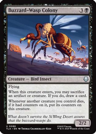 Buzzard-Wasp Colony (TLA-088) - Avatar: The Last Airbender Foil | Grognard Games