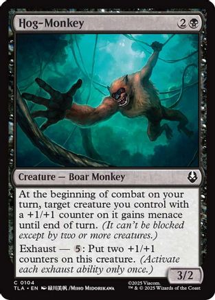 Hog-Monkey (TLA-104) - Avatar: The Last Airbender Foil | Grognard Games