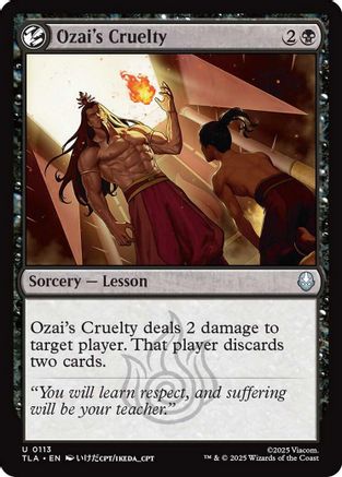 Ozai's Cruelty (TLA-113) - Avatar: The Last Airbender | Grognard Games