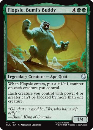 Flopsie, Bumi's Buddy (TLA-179) - Avatar: The Last Airbender Foil | Grognard Games
