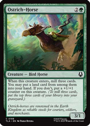 Ostrich-Horse (TLA-188) - Avatar: The Last Airbender | Grognard Games