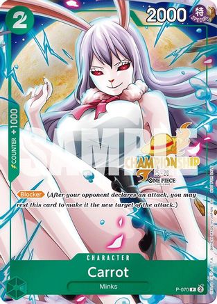 Carrot (CS 25-26 Event Pack) (P-070) - One Piece Promotion Cards Foil | Grognard Games