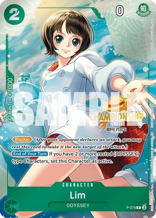 Lim (CS 25-26 Event Pack) (P-079) - One Piece Promotion Cards Foil | Grognard Games