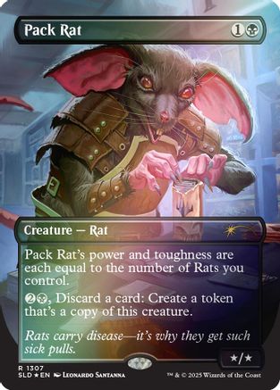 Pack Rat (1307) (SLD-1307) - Secret Lair Drop Series Foil | Grognard Games