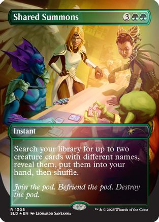 Shared Summons (SLD-1308) - Secret Lair Drop Series Foil | Grognard Games