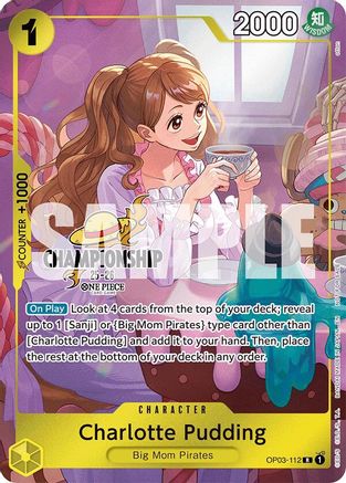 Charlotte Pudding (112) (CS 25-26 Celebration Pack) (OP03-112) - One Piece Promotion Cards Foil | Grognard Games