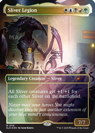 Sliver Legion (1310) (SLD-1310) - Secret Lair Drop Series Foil | Grognard Games